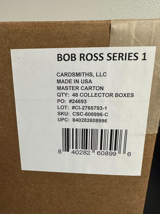 Bob Ross Trading Cards (Inner Case of 12 Boxes) (Cardsmiths)