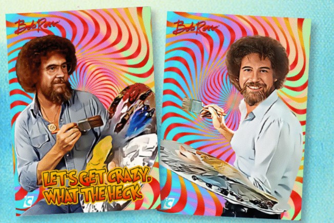 Bob Ross Trading Cards (Master Case of 48 Boxes) (Cardsmiths)