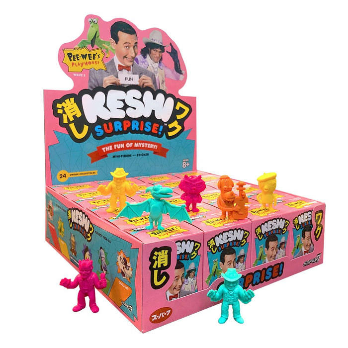 Pee-Wee's Playhouse Keshi Surprise Blind Box Case of 24 (Wave 2)