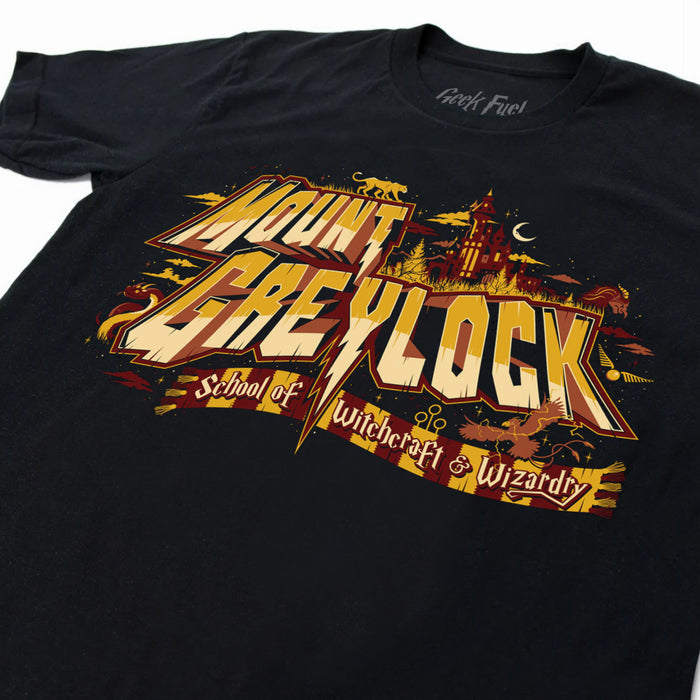 Mount Greylock School of Witchcraft & Wizardry Tee (Geek Fuel Exclusive)