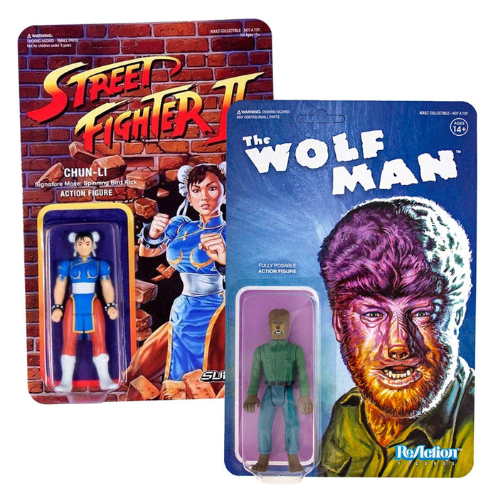 2 for $20 Super7 Mystery ReAction Figures