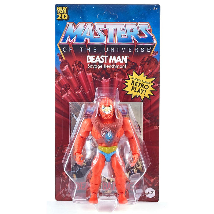 Masters of the Universe Beast Man 5 1/2-Inch New for 20 Figure