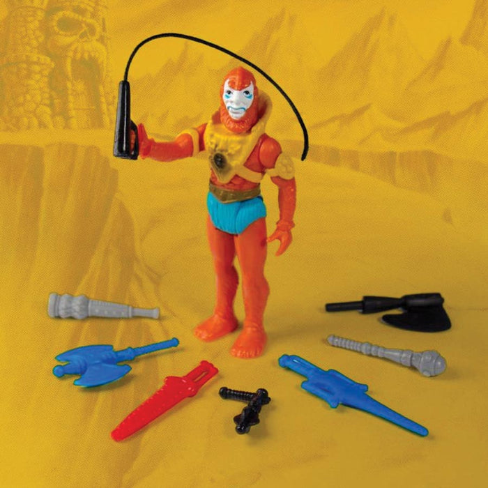 Masters of the Universe Beast Man (with Weapons Pack) 3 3/4-Inch ReAction Figure