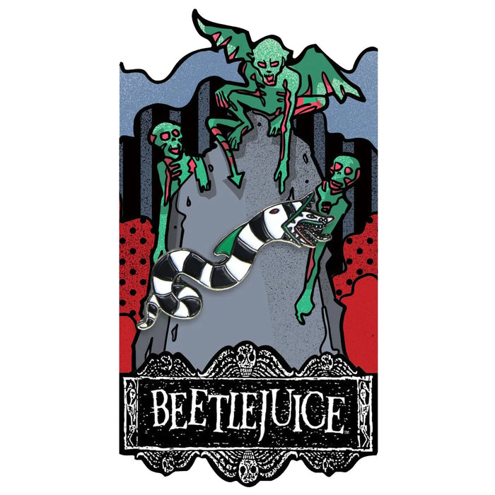 Sandworm (Beetlejuice) Enamel Pin by Mondo
