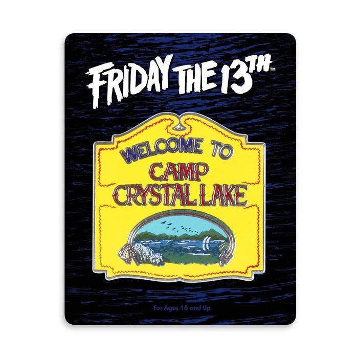 Camp Crystal Lake Enamel Pin by Mondo