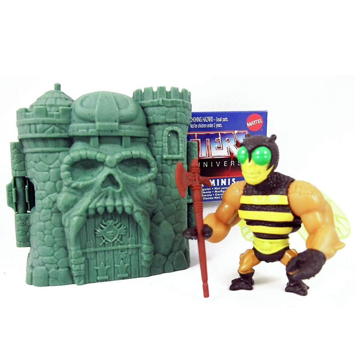 Masters of the Universe Eternia Minis in Castle Grayskull Clamshell