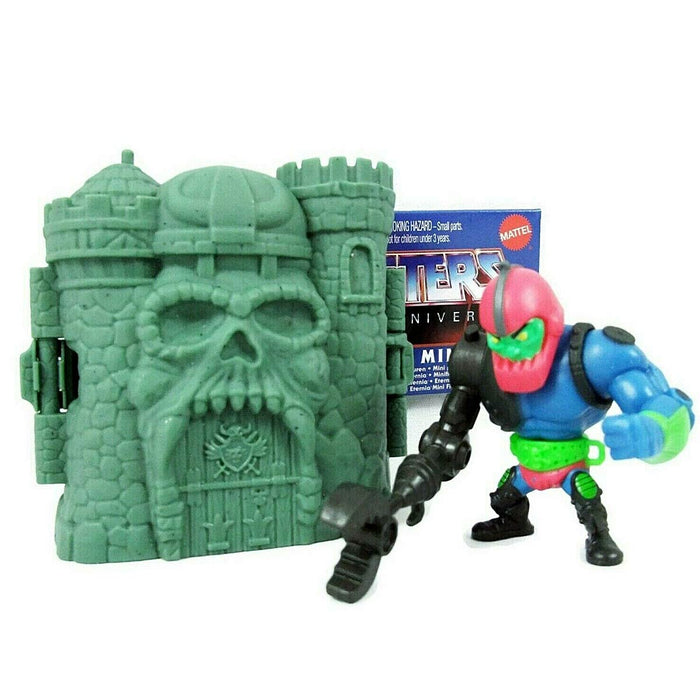Masters of the Universe Eternia Minis in Castle Grayskull Clamshell