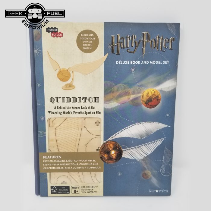 IncrediBuilds: Harry Potter: Quidditch Deluxe Book and Model Set