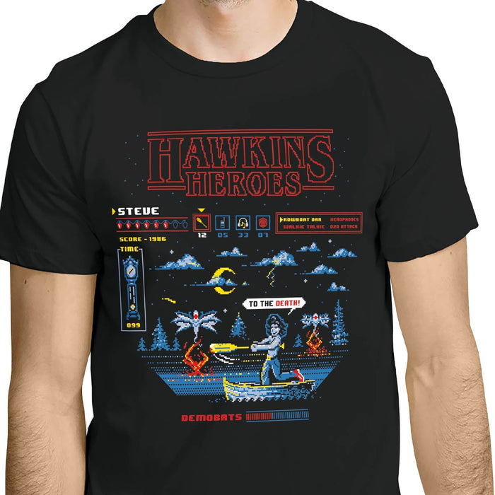 Hawkins Heroes Tee (Geek Fuel Exclusive)