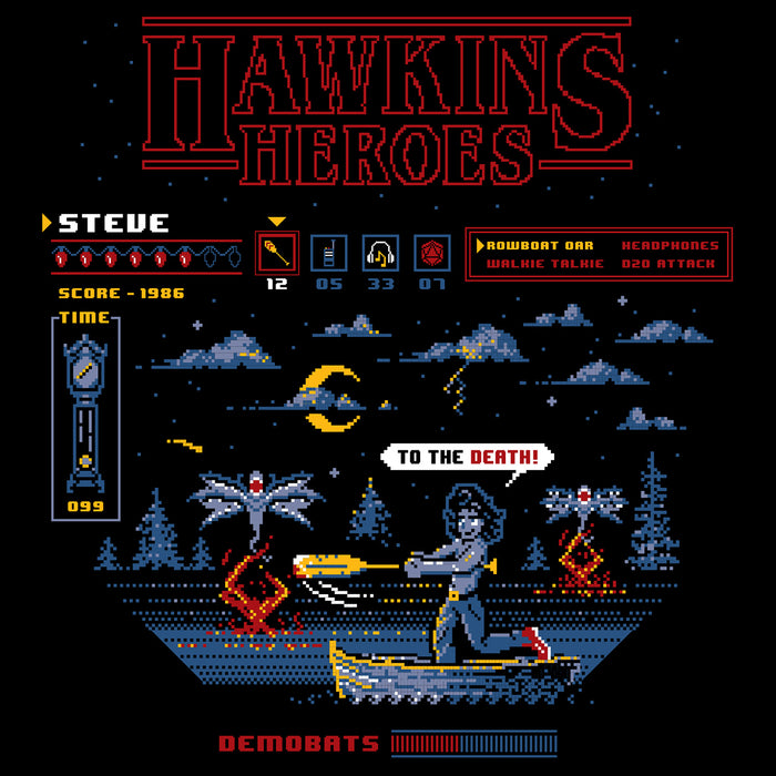Hawkins Heroes Tee (Geek Fuel Exclusive)
