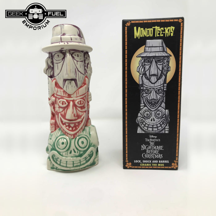 The Nightmare Before Christmas - Lock, Shock, & Barrel Tiki Mug (MultiColor Variant)