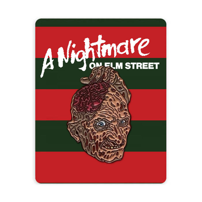 A Nightmare on Elm Street: Freddy Krueger "I've Got the Brain" Enamel Pin by Mondo