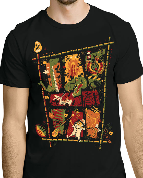 "We Spared No Expense" Dino Tiki Tee (Geek Fuel Exclusive)