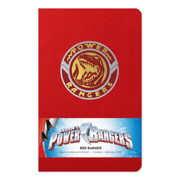 Power Rangers: Red Ranger Hardcover Ruled Journal