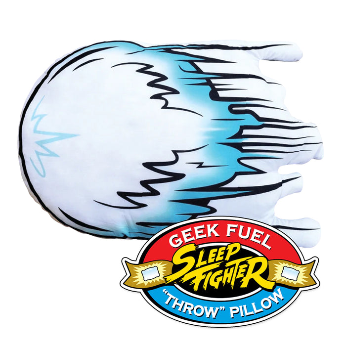 Sleep Fighter Throw Pillow (Geek Fuel Exclusive)