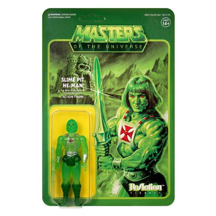 Masters of the Universe Slime Pit He-Man 3 3/4-Inch ReAction Figure