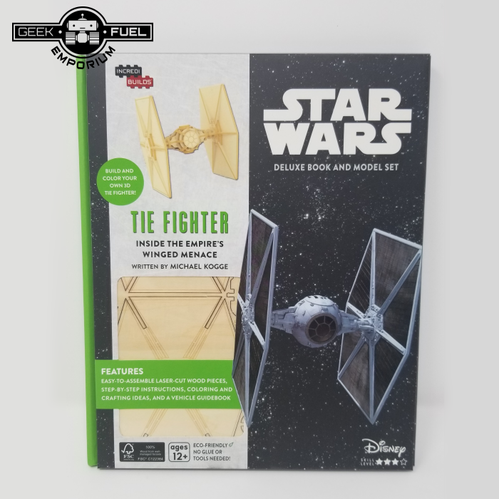 IncrediBuilds: Star Wars: Tie Fighter Deluxe Book and Model Set