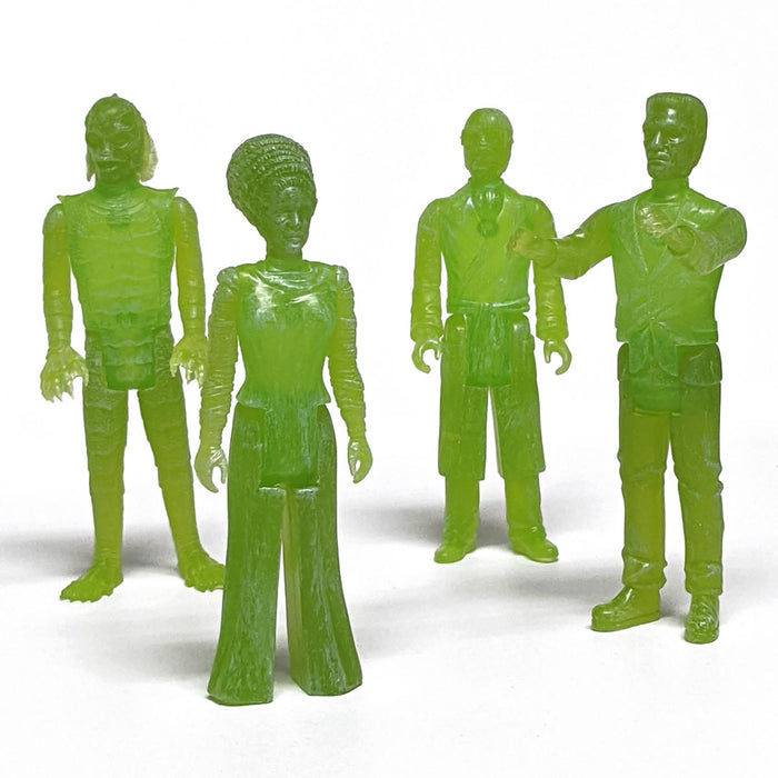 Universal Monsters Glow-in-the-Dark ReAction Figure 4-Pack