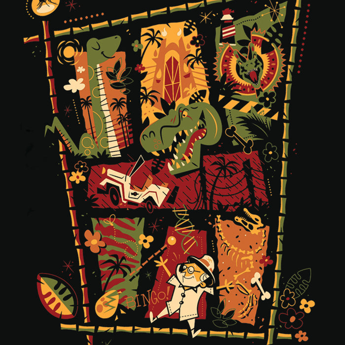 "We Spared No Expense" Dino Tiki Tee (Geek Fuel Exclusive)