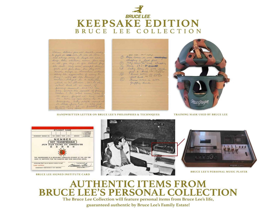 Bruce Lee 50th Anniversary Keepsake Edition Series 1 (CASE) + BONUS: 1/1 EXCLUSIVE BRUCE LEE HIT PACK