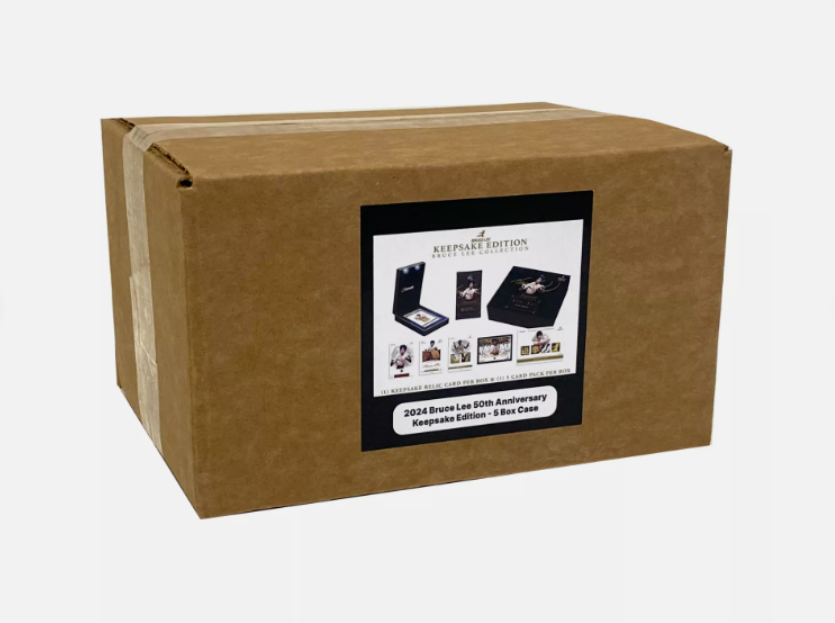 Bruce Lee 50th Anniversary Keepsake Edition Series 1 (CASE) + BONUS: 1/1 EXCLUSIVE BRUCE LEE HIT PACK