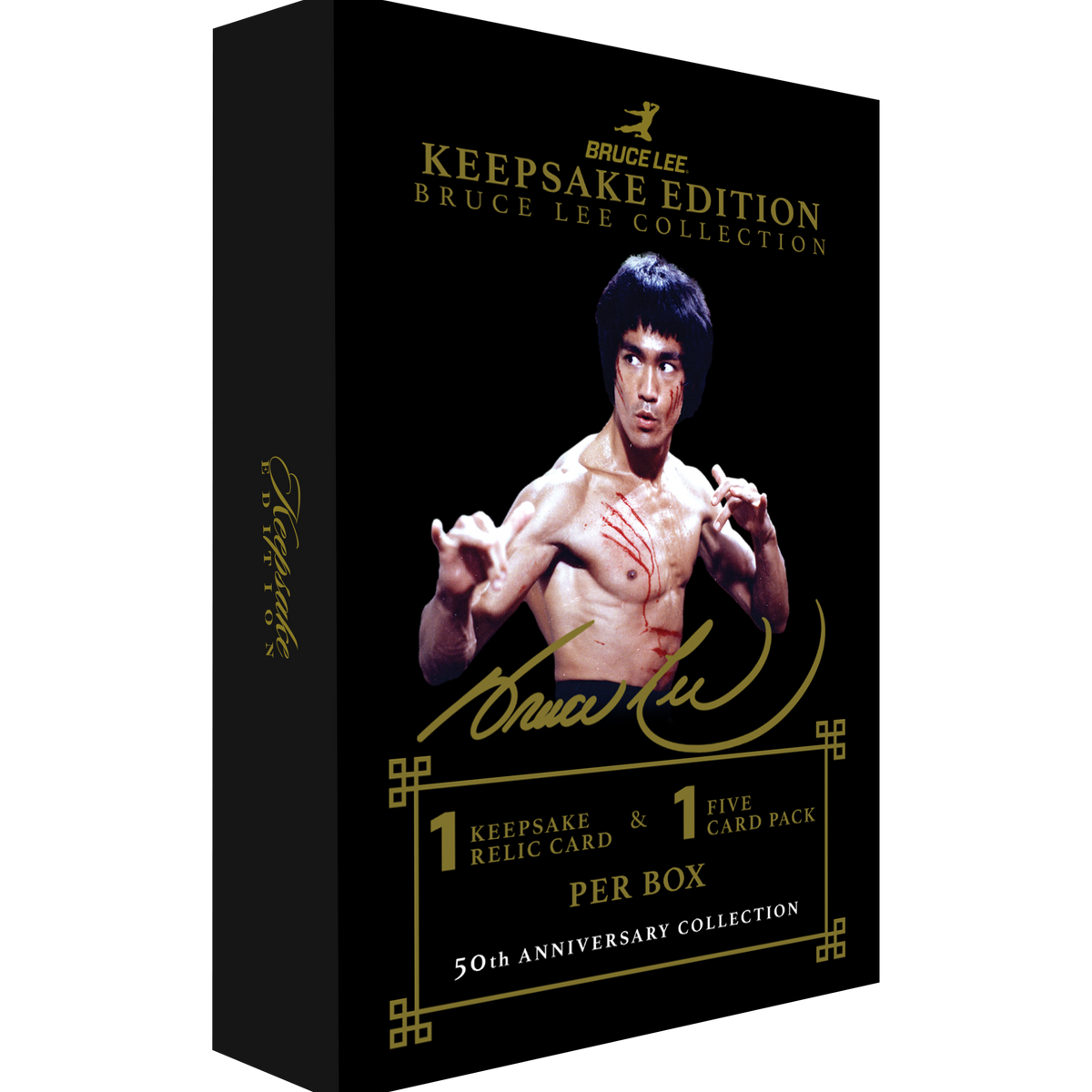 bruce lee card sleeves Keepsake 50th Anniversary Collection Super Break Sports Card Supplies Bruce Lee Small