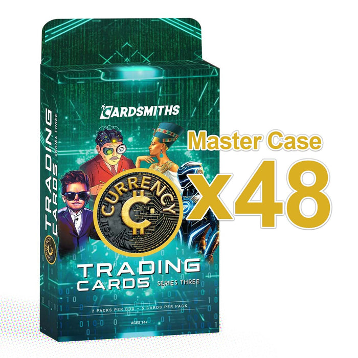 CURRENCY Series 3 Trading Cards (Master Case 48 Boxes)