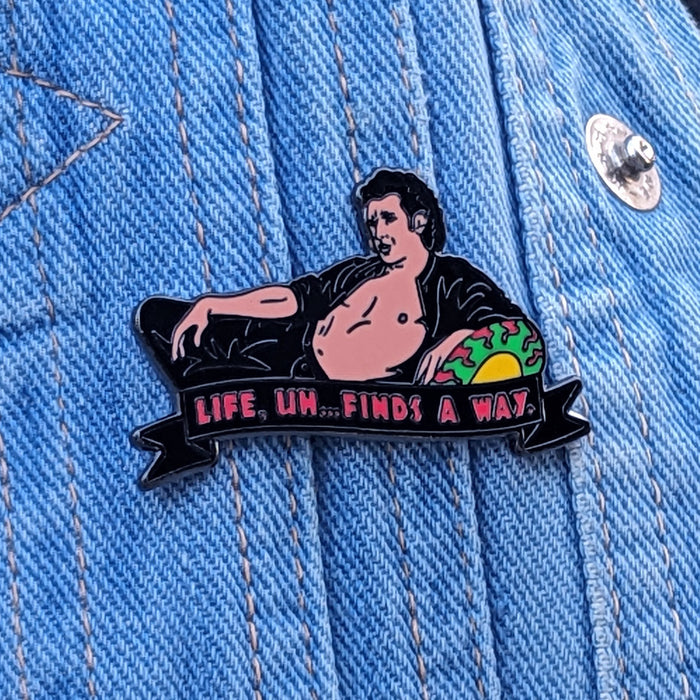 Life Finds a Way Enamel Pin (Limited Edition #/300)