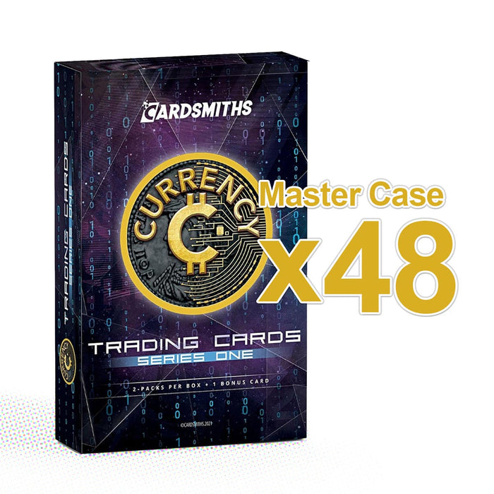 CURRENCY Series One Trading Cards (Master Case 48 Boxes)