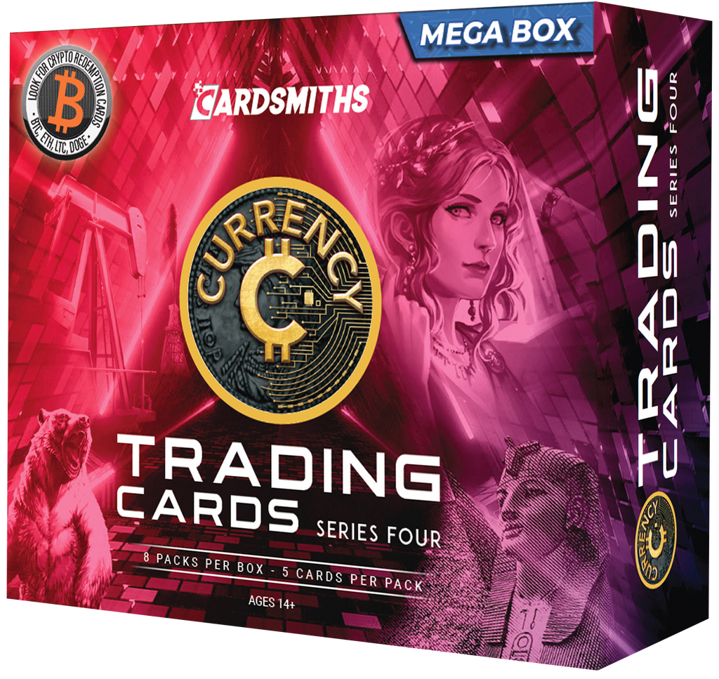 CURRENCY Series 4 Mega Box Trading Cards (Master Case / 24 Boxes