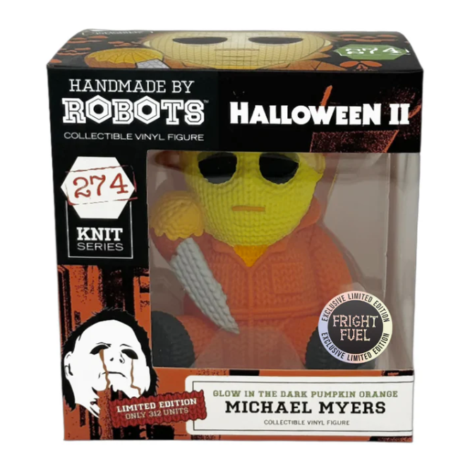 Michael Myers Glow in the Dark Pumpkin Orange Figure