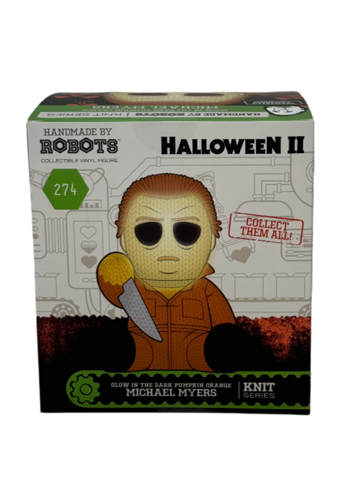 Michael Myers Glow in the Dark Pumpkin Orange Figure