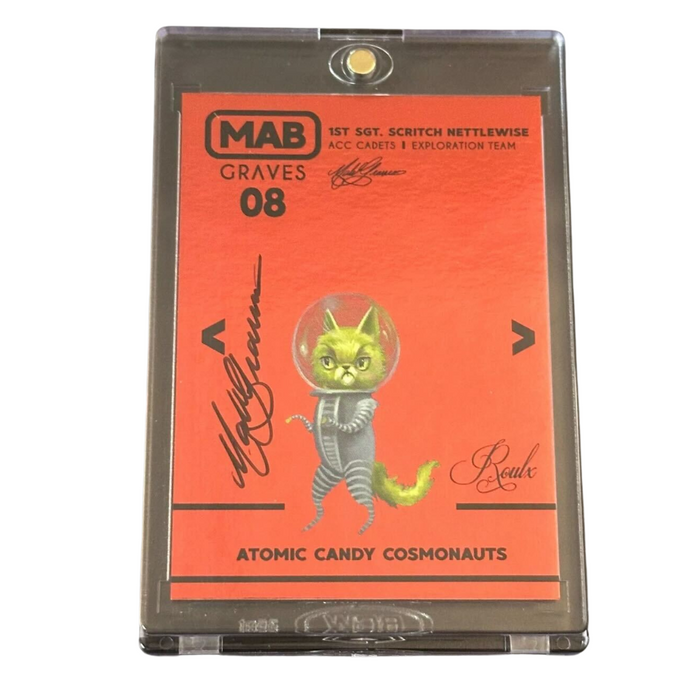 Mab Graves Atomic Candy Cosmonauts Artist Trading Card BOX + AUTOGRAPH #/10