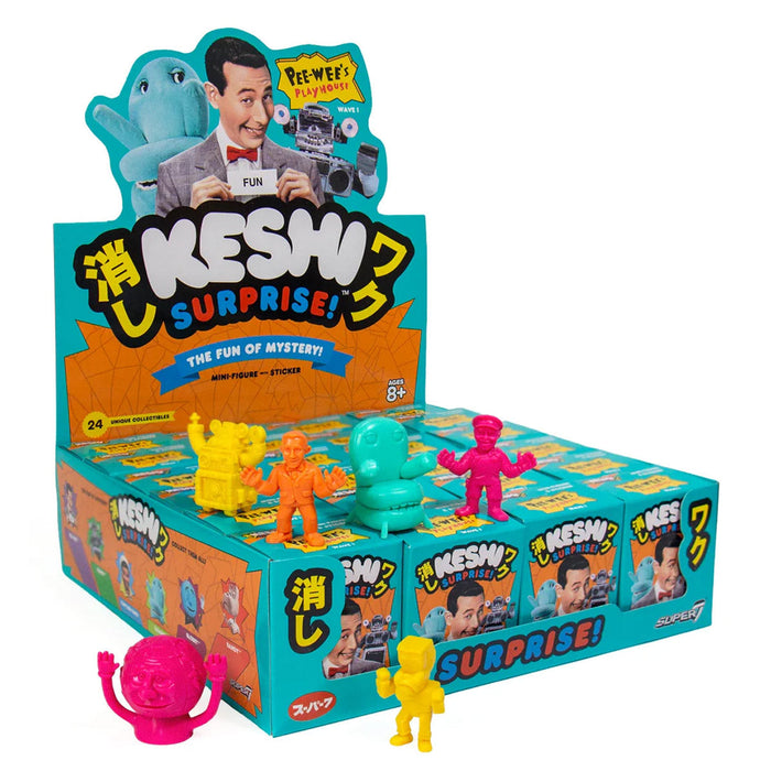 Pee-Wee's Playhouse Keshi Surprise Blind Box Case of 24 (Wave 1)