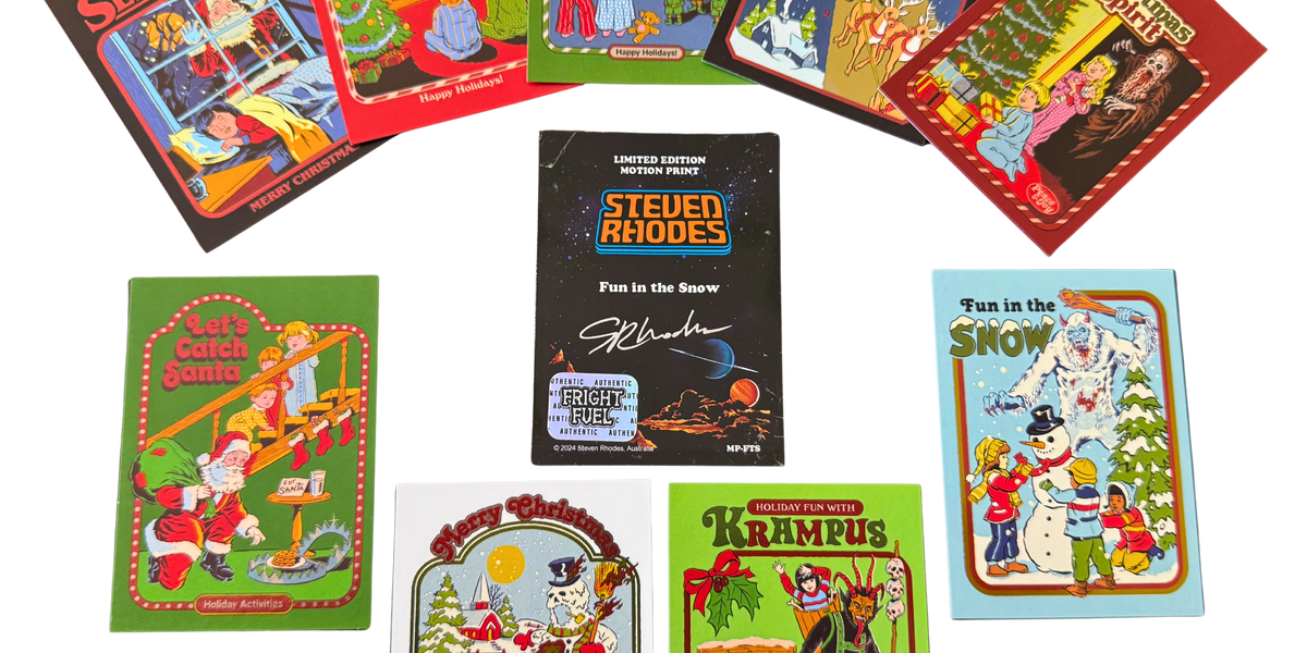 Steven Rhodes “Happy Holidaze Collection” Collectible Card Set + EXCLU —  Geek Fuel