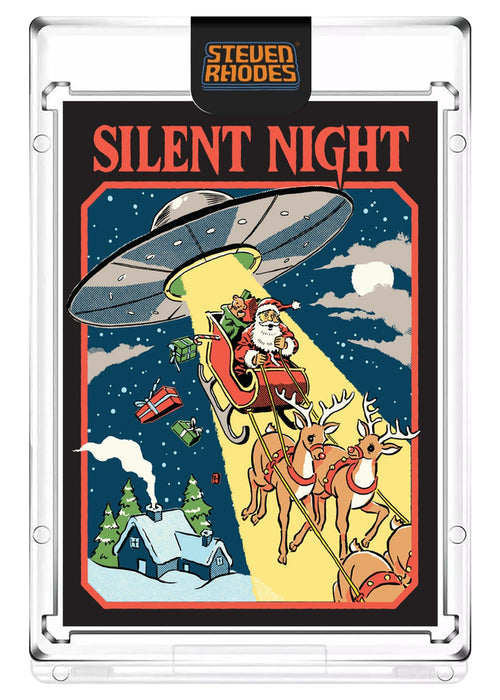 Steven Rhodes “Silent Night” Collectible Art Card (Serial Number LE #/199) Atomic Foil Variant