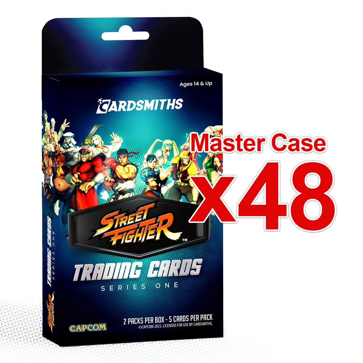 Street Fighter Trading Cards Series One Collector Case