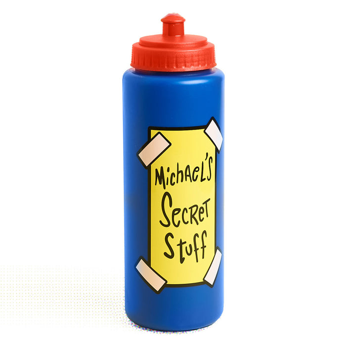 Michael's Secret Stuff Water Bottle (Geek Fuel Exclusive)