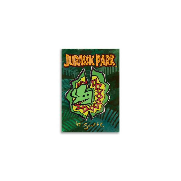 Jurassic Park x Mondo Dilophosaurus Enamel Pin