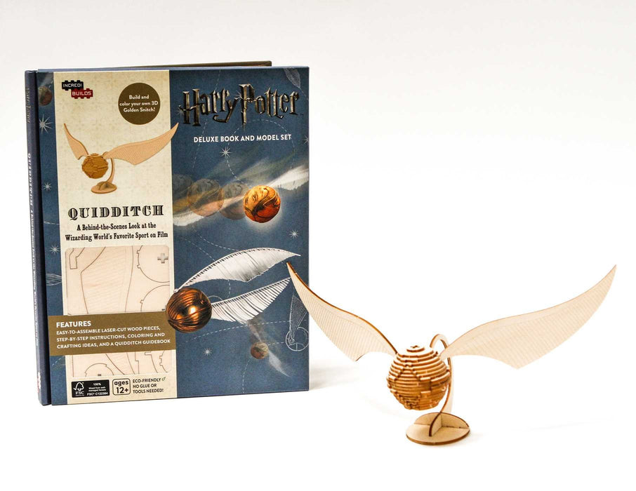 IncrediBuilds: Harry Potter: Quidditch Deluxe Book and Model Set