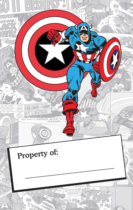 Marvel: Captain America Hardcover Ruled Journal