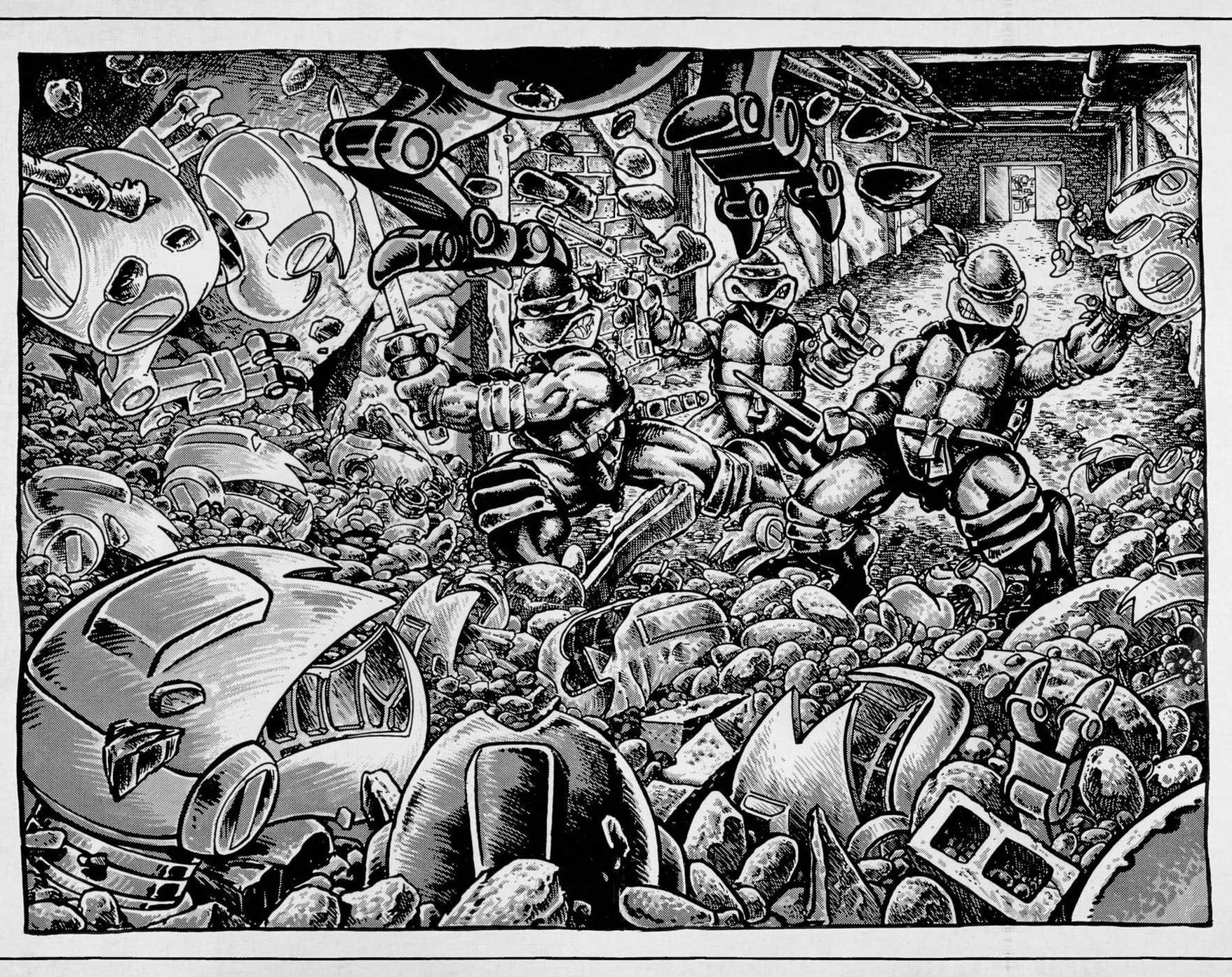 Journal Tmnt Teenage Mutant Ninja Turtles: Classic Hardcover Ruled Journal — Geek Fuel