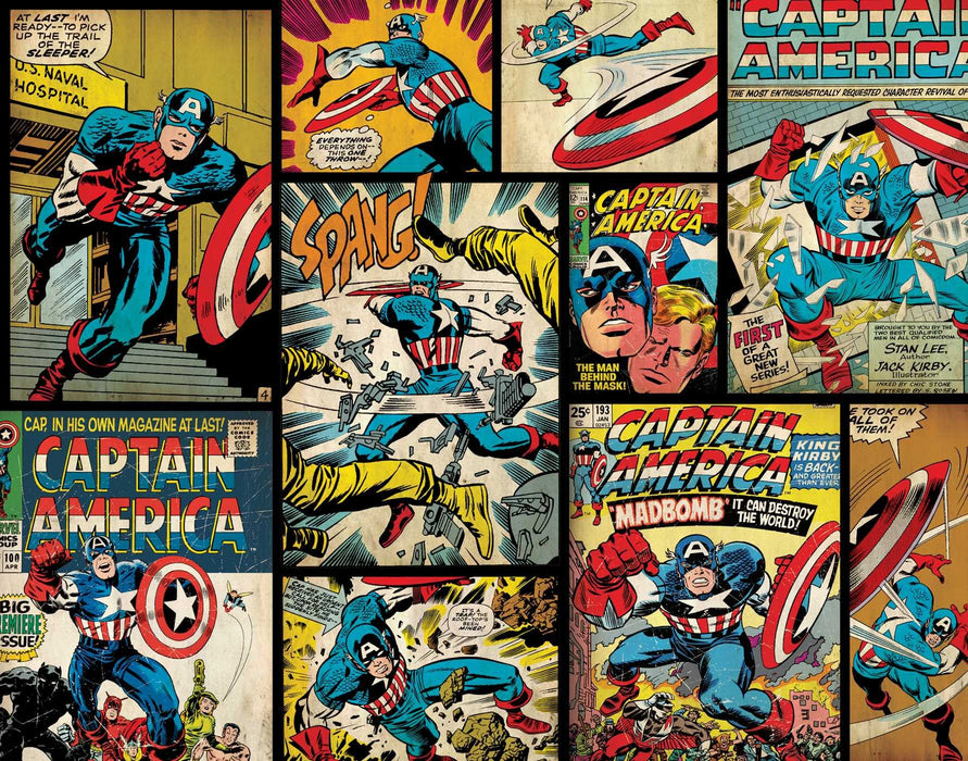 Marvel: Captain America Hardcover Ruled Journal