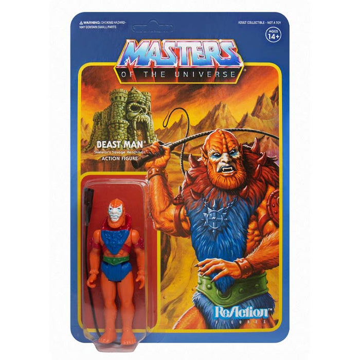 Masters of the Universe Beast Man (Leo Variant) 3 3/4-Inch ReAction Figure
