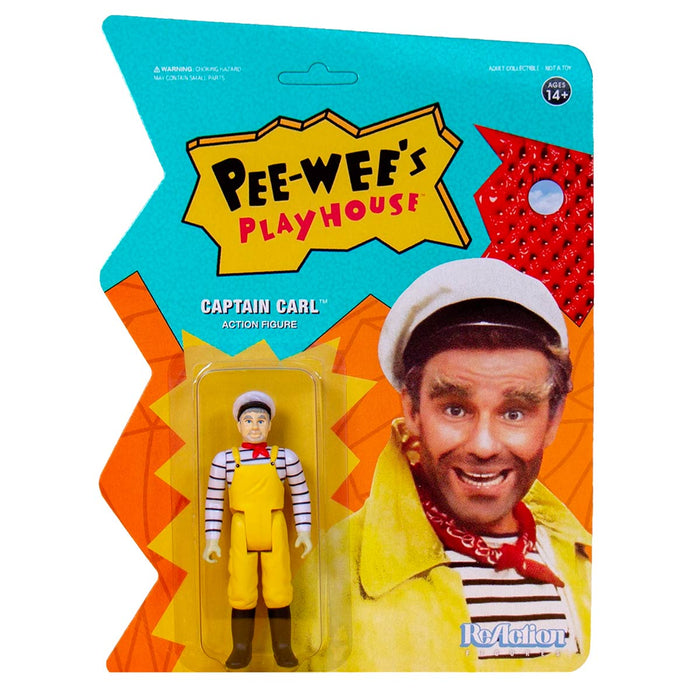 Pee Wee's Playhouse ReAction Figure - Captain Carl