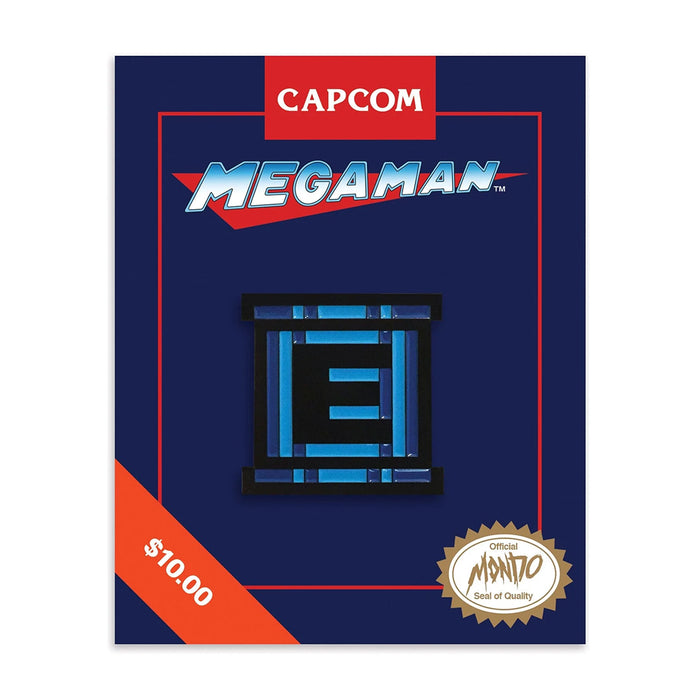 Mega Man E-Tank Enamel Pin by Mondo