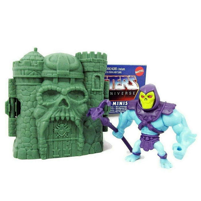 Masters of the Universe Eternia Minis in Castle Grayskull Clamshell