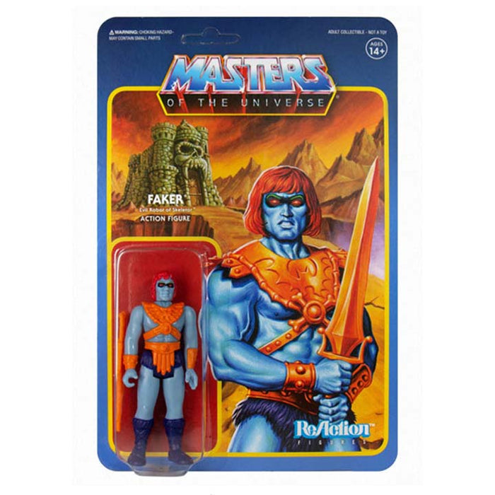 Masters of the Universe Faker (Leo Variant) 3 3/4-Inch ReAction Figure