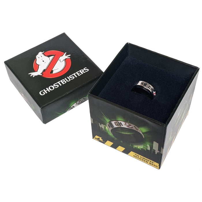 Ghostbusters "I Ain't Afraid of No Ghost!" Spinner Ring