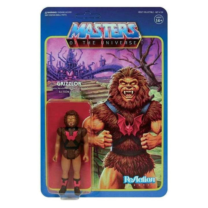 Masters of the Universe Grizzlor 3 3/4-Inch ReAction Figure
